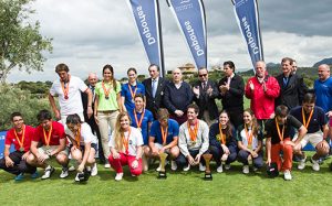 ganadores en el campo