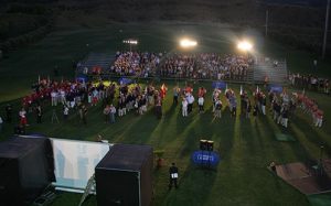 campo con grada