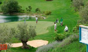 hoyo 1 del campo antequera golf