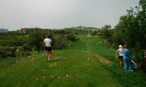 hoyo 9 del campo antequera golf