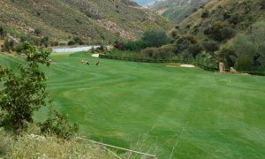 hoyo 15 del campo antequera golf
