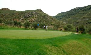 hoyo 16 del campo antequera golf