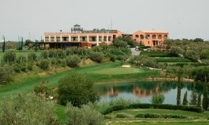 hoyo 18 del campo antequera golf