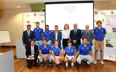 El Grupo Antequera Golf acoge el Campeonato Europeo de Golf Universitario